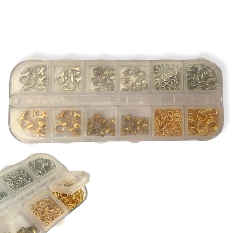 KIT DE FECHO E ELOS - 420 PEÇAS