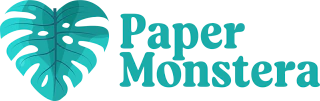 Paper Monstera