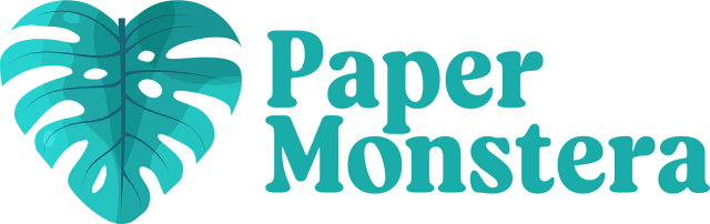 Paper Monstera