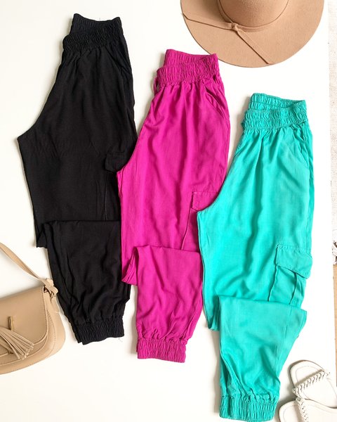CALÇA JOGGER COM BOLSO
