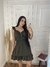 Vestido Jay Verde Militar com bojo - comprar online
