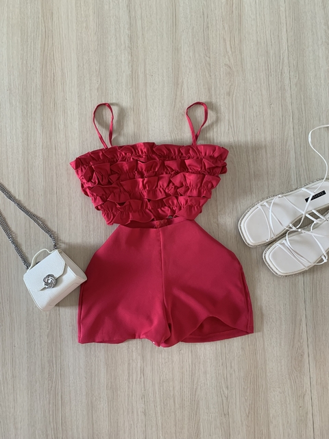 CONJUNTO ARIANE ALFAIATRAIA PINK
