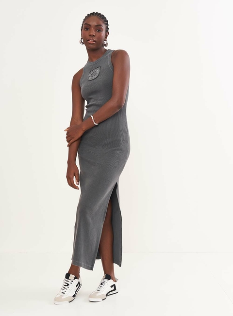 Vestido Canelado