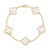 Pulsera trébol 4 hojas (Acero) - comprar online