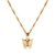 Collar Mariposa (Torzada baño 18k) - Bellabijouterie