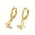 Aros Mariposa (Zircon + baño 18k) en internet