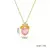 Collar Corazón Rapunzel (Acero) - Bellabijouterie
