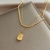 Collar Golden Star (Acero) - Bellabijouterie