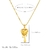 Collar Corazon Melted (Acero) en internet