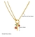 Collar cherry charm (Acero) - Bellabijouterie