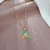 Collar Colibrí Azul (Acero) - Bellabijouterie