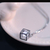 Set Collar, Anillo, pulsera y Aros Cubo (Baño Plata 925) - Bellabijouterie