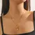 Imagen de Collar Corazon Melted (Acero)