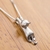 Collar Mini Gatito (Baño Plata 925) - Bellabijouterie