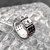 Anillo Poker ( Baño Plata 925 ) - tienda online