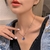 Collar Mariposa Blue (Acero)