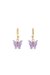Aros Mariposa Acero - comprar online
