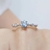 Anillo Strass Celeste (Plata 925) - tienda online