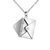Collar Relicario Carta (Acero) - tienda online