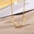 Collar trébol corazones imantado 2 en 1 (Acero) - Bellabijouterie
