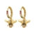 Aros Abeja (Baño 18k)