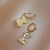 Imagen de Aros Ositos Circon (Baño 18k)