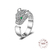 Anillo Leopardo (Plata 925)