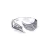 Anillo Alas Angel & Demonio ( Baño Plata 925)