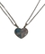 Collar Corazon Tie Dye para compartir en internet