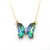 Collar Mariposa cristal Holo