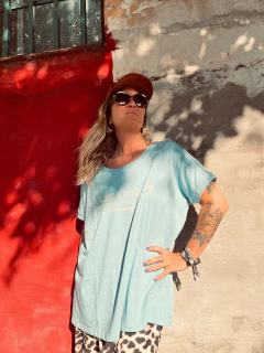 Remeron Menilmontant celeste - comprar online