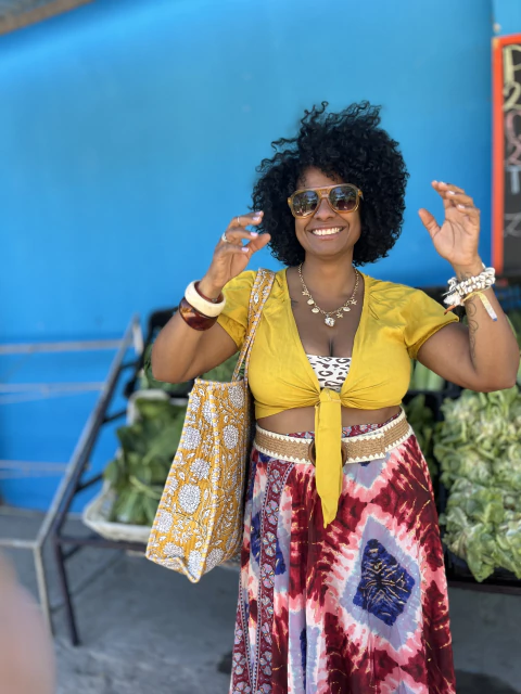 Top Lía mostaza - comprar online