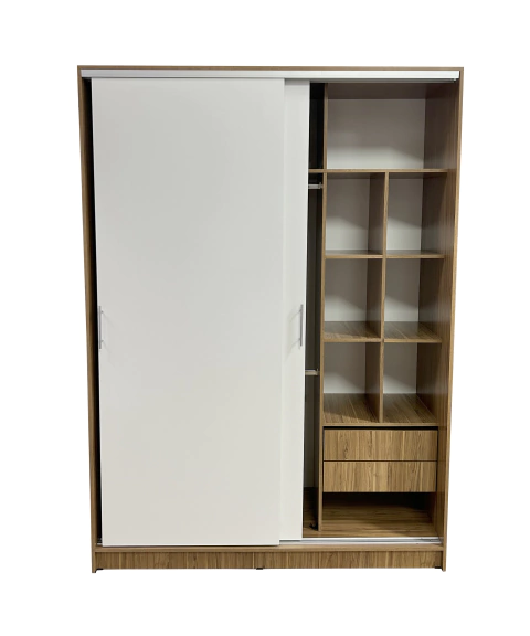 Placard Melamina 1,20x2,20 Puertas Corredizas - comprar online