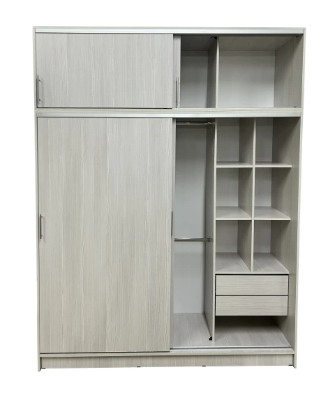 Placard Melamina 1,80x2,50 Baulera Puertas Corredizas - comprar online