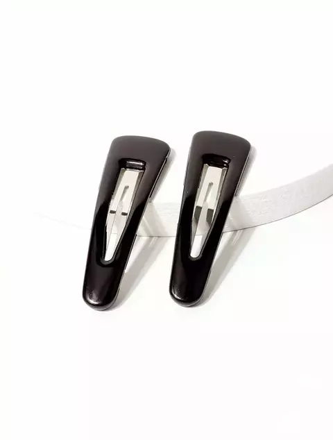 Traba Tic Tac Negra x 2