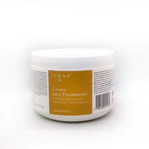 Crema para Tratamientos Reductores Anticelulíticos Reafirmantes de Champaña x 500 ml Icono
