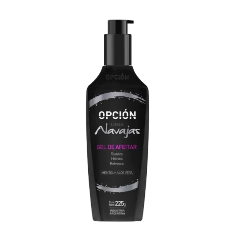 Gel de afeitar x 225ml Opcion