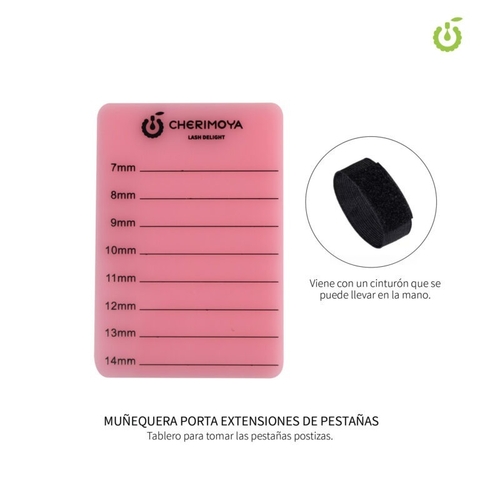 BASE ACRILICA CON CINTA ROSE