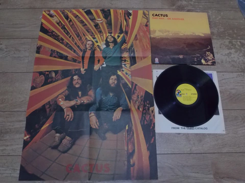 LP CACTUS - ONE WAY… OR ANOTHER - 1971 - C/ POSTER - ATCO - 1ª EDIÇÃO - MADE IN USA