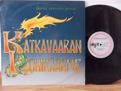 LP PEKKA POHJOLA GROUP - KATKAVAARAN LOHIKAARME - 1980 - 1ª EDIÇÃO - IMPORT.