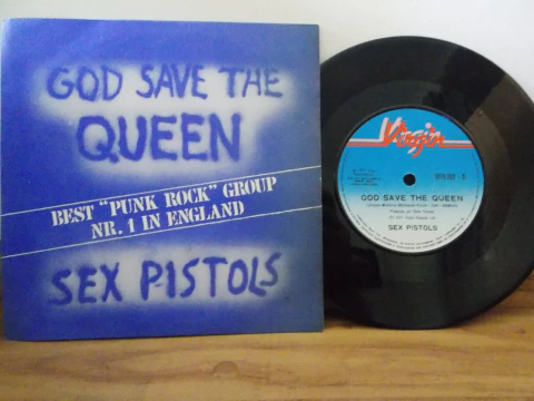COMPACTO SEX PISTOLS - GOD SAVE THE QUEEN – 1977 – VIRGIN - 6079 202 – GOD SAVE THE QUEEN / DID YOU NO WRONG