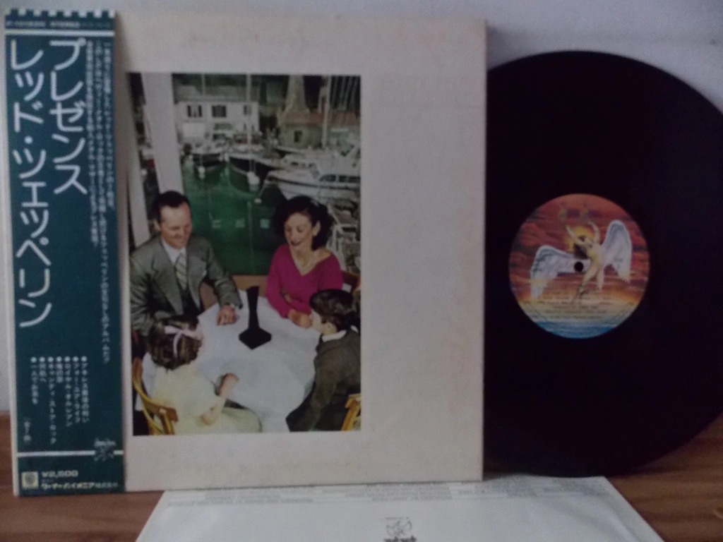 LP LED ZEPPELIN - PRESENCE - 1976 - MADE IN JAPAN