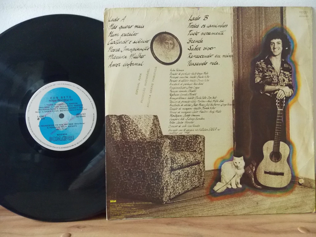 LP DON BETO - NOSSA IMAGINAÇÃO - 1978 - SOM LIVRE - 1ª EDIÇÃO