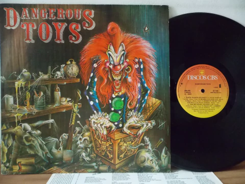 LP DANGEROUS TOYS - 1988 - C/ ENCARTE - PROMOCIONAL