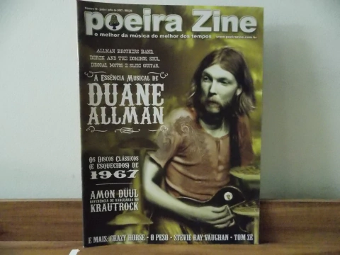 REVISTA POEIRA ZINE Nº 16 - DUANE ALLMAN: A ESSÊNCIA MÚSICAL