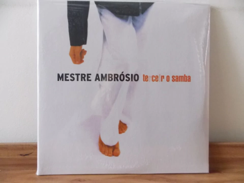 LP MESTRE AMBRÓSIO - TERCEIRO SAMBA - DUPLO 02 LPS - EDIÇÃO LACRADA
