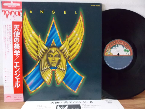 LP ANGEL - 1976 - 1ª EDIÇÃO - MADE IN JAPAN - C/ OBI e ENCARTE