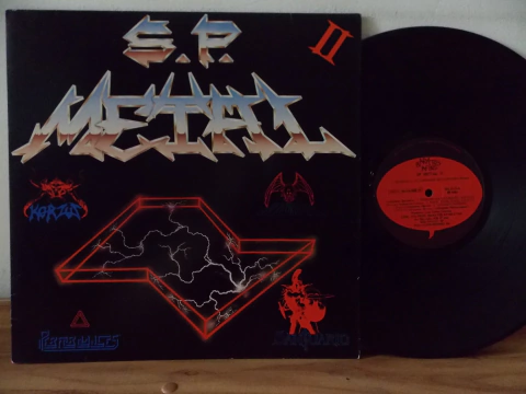 LP SP METAL II - 1985 - 1ª EDIÇÃO - KORZUS – SANTUÁRIO – ABUTRE - PERFORMANCES