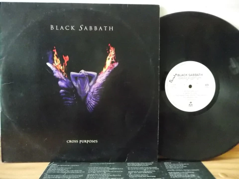 LP BLACK SABBATH - CROSS PURPOSES - 1994 - C/ ENCARTE - IRS REC.