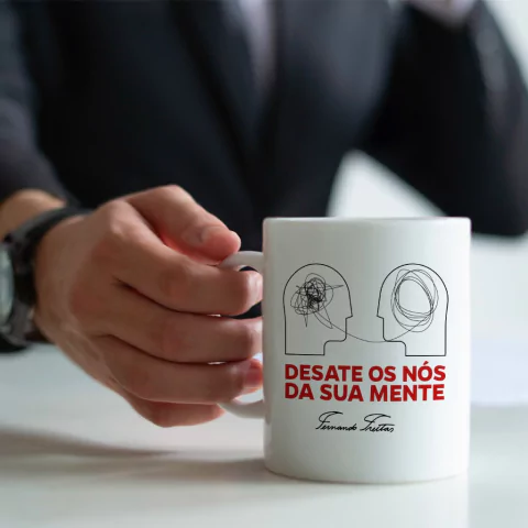 Caneca Desate os Nós da Sua Mente